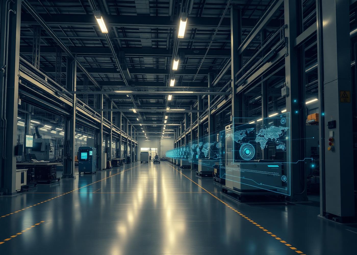 Modern connected manufacturing floor